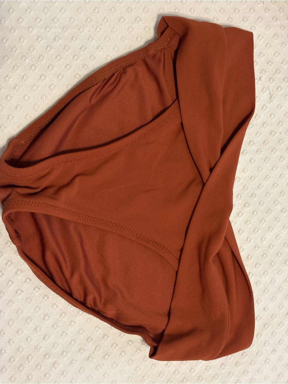 Robin Piccone Rust High-Neck Knot Bikini Set - Picture 9 of 16